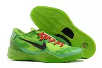 nike discount kobe 8 chaussures 2013 hommes with socks herbe vert noir